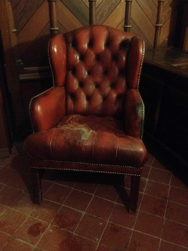 Good wing back chesterfield - good,