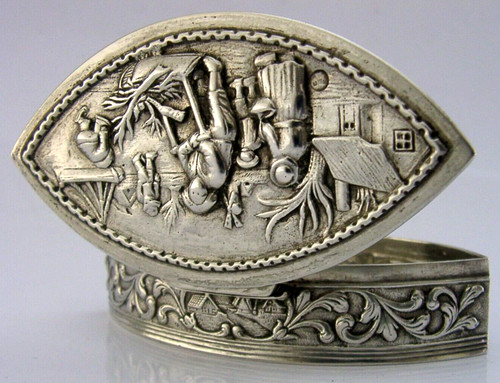 Beautiful dutch solid silver - solid,
