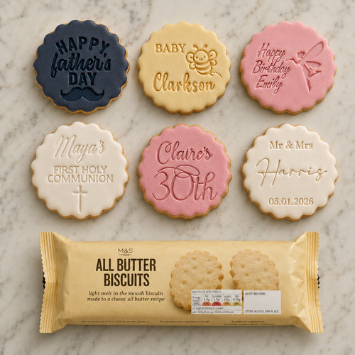 Custom cookie biscuit stamp - custom,