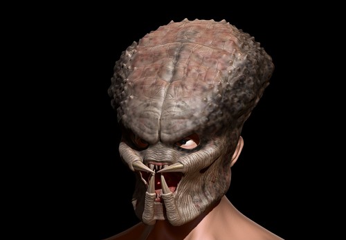 Predator face mask jungle - face,