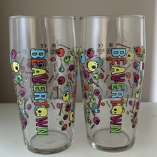 2 BEAVERTOWN PINT GLASSES Neck