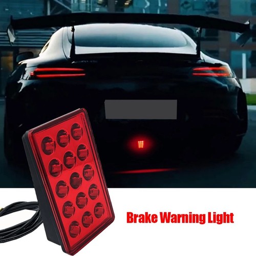 Car brake tail light red - light, led