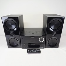 Philips Micro Music System with CD & 2 Ipod /Iphone Docks DCM3160 / 12 Working