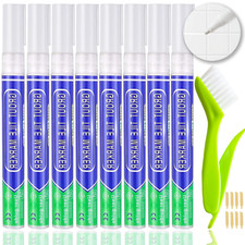 Grout Pen Grout Reviver Restoration Whitener Tile Bathroom Kitchen