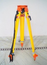 Aluminum Tripod for Auto Level | Leica Sokkia Topcon Survey Stand Dual Lock 37"