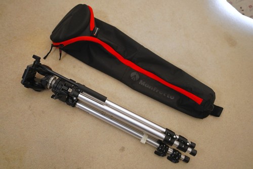 Manfrotto 055c aluminium video - manfrotto,
