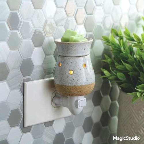 Rustic white plug wax - white,