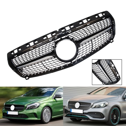 Gloss black front - front, bumper