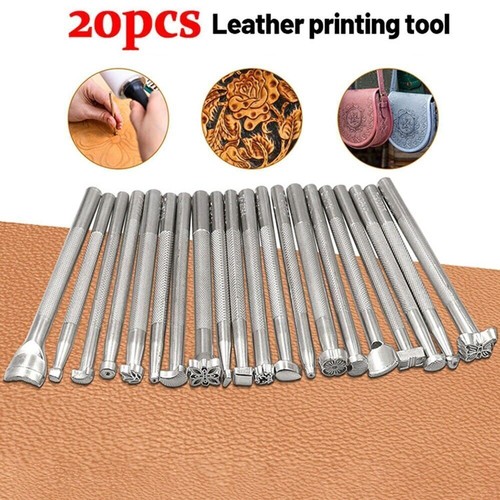 Leather stamping tools set - stamping,