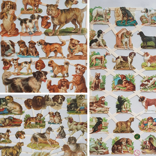 Vintage style dogs puppy dog - vintage,