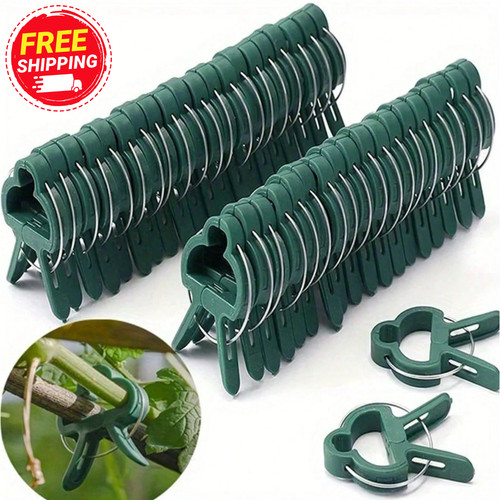 50pcs garden plant - plant, clips