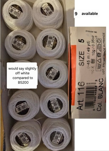 New dmc cotton perle ball - cotton,