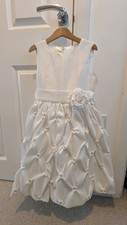 Girls White Dress Flower Girl