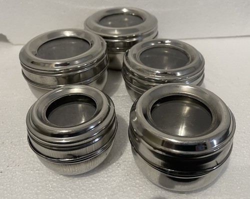 Pack spice jars stainless - pack,