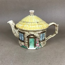 Vintage Crown Windsor Croft Cottage Hand Painted Cottage Ware Teapot 4809