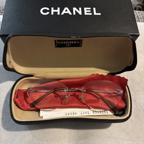 Chanel rimless glasses frames - rimless,