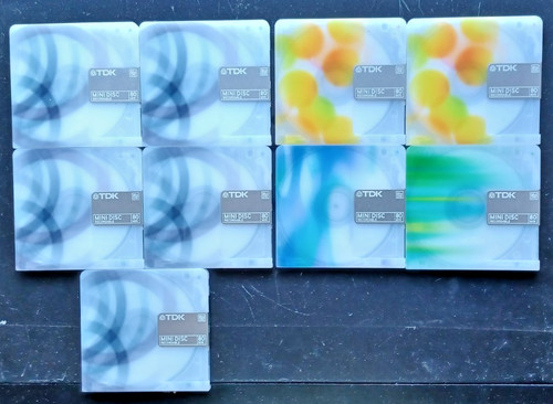 Tdk minidiscs md80 - tdk,
