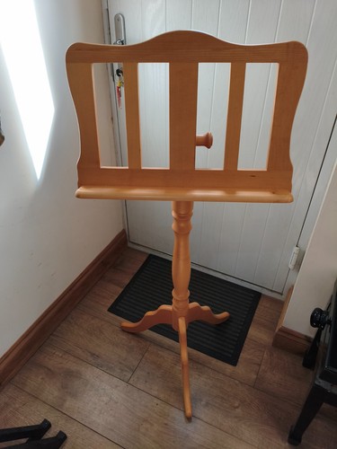 Music stand wooden - music,