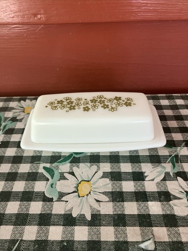 Vintage pyrex green - vintage,