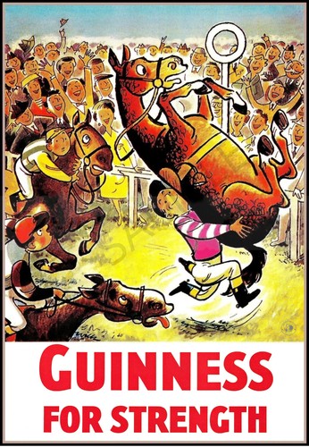 Funny vintage beer poster - vintage,