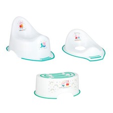 Baby Toddler Training Toilet Seat Safety Potty Step Ladder Loo Trainer System 3P