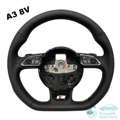 Audi leather perforated - audi,