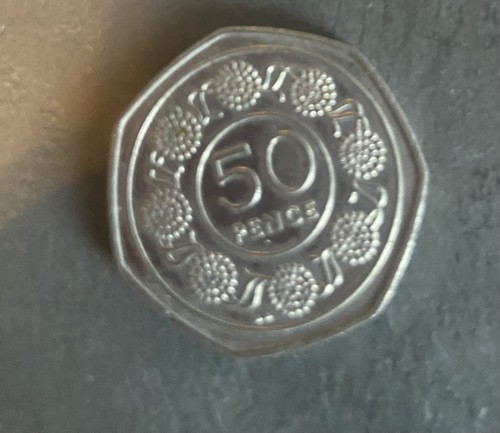 1988 gibraltar 50p fifty - 50p, pence