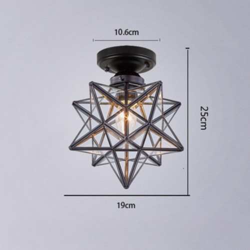 20cm modern moravian - moravian, star