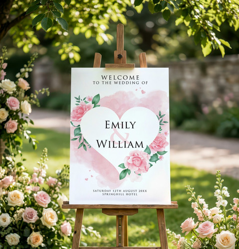Personalised wedding welcome - personalised,