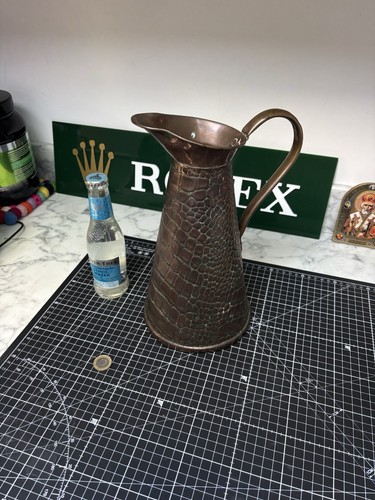 Art nouveau copper pouring - nouveau,