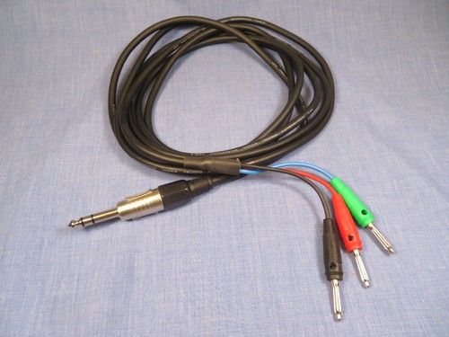 Stereo input output lead - or,