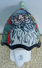 Old Tupton Ware Plug In Night Light - Fully Working - Santa Claus - Perfect 