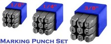 Steel Stamping Set 3/8" 1/4"