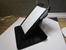 Black PU Leather 360 Rotation Carry Case Holder for Google Nexus 7 Tablet PC