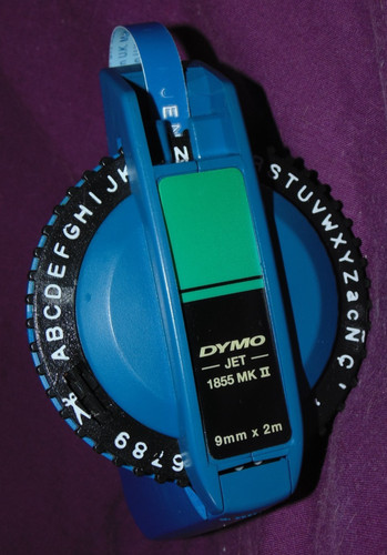 Vintage dymo jet - jet, tape