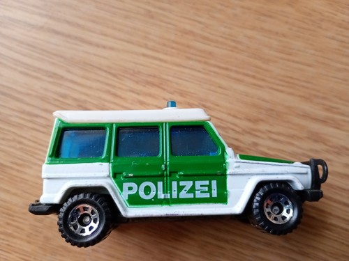 Matchbox police mercedes benz - police,