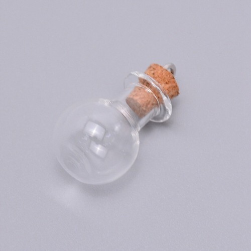 Mini glass bottles with cork - bottles,