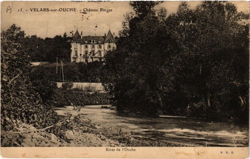 Cpa velars sur ouche - velars-sur-ouche,