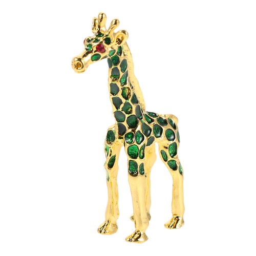 Giraffe metal sculpture - metal,