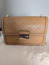 Tory Burch T Monogram leather
