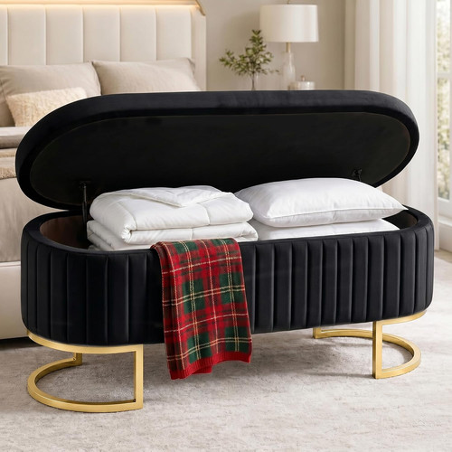 Modern velvet storage - velvet,