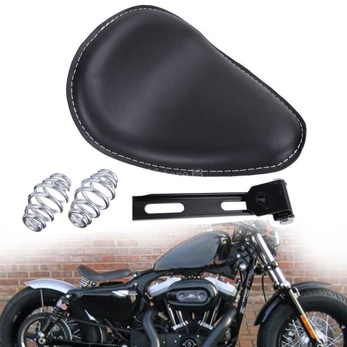 Black leather motorcycle - pu,
