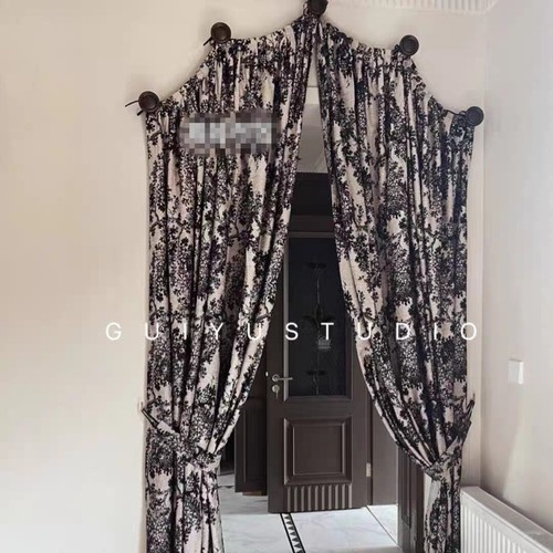 Custom american dome - american, curtain