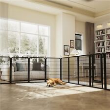 Dog Playpen for Small/Medium/Large Dogs Heavy Duty Metal Pet Fence Puppy Pen