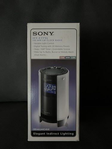 Sony dream machine icf c773l - sony,