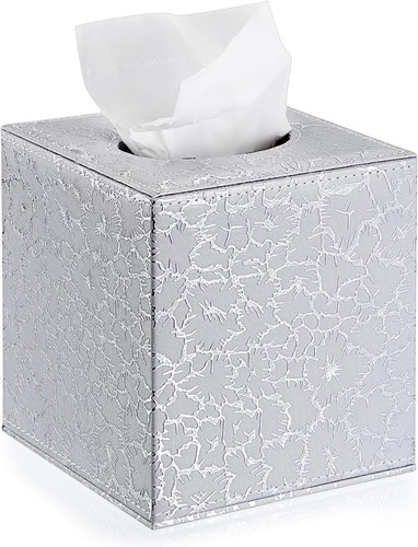 Btsky square leather - leather, tissue