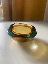 Murano Sommerso Art Glass Bowl