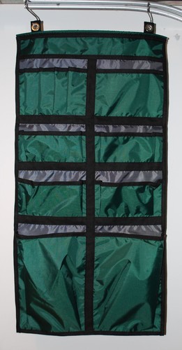 Pocket green and grey tent - pocket,