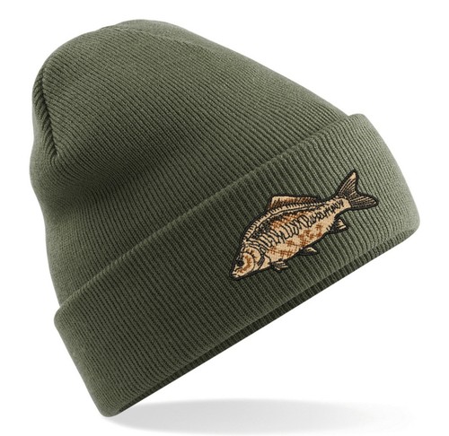 Carp fishing embroidered - carp,