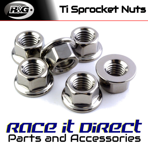 Titanium sprocket nuts - sprocket, bmw